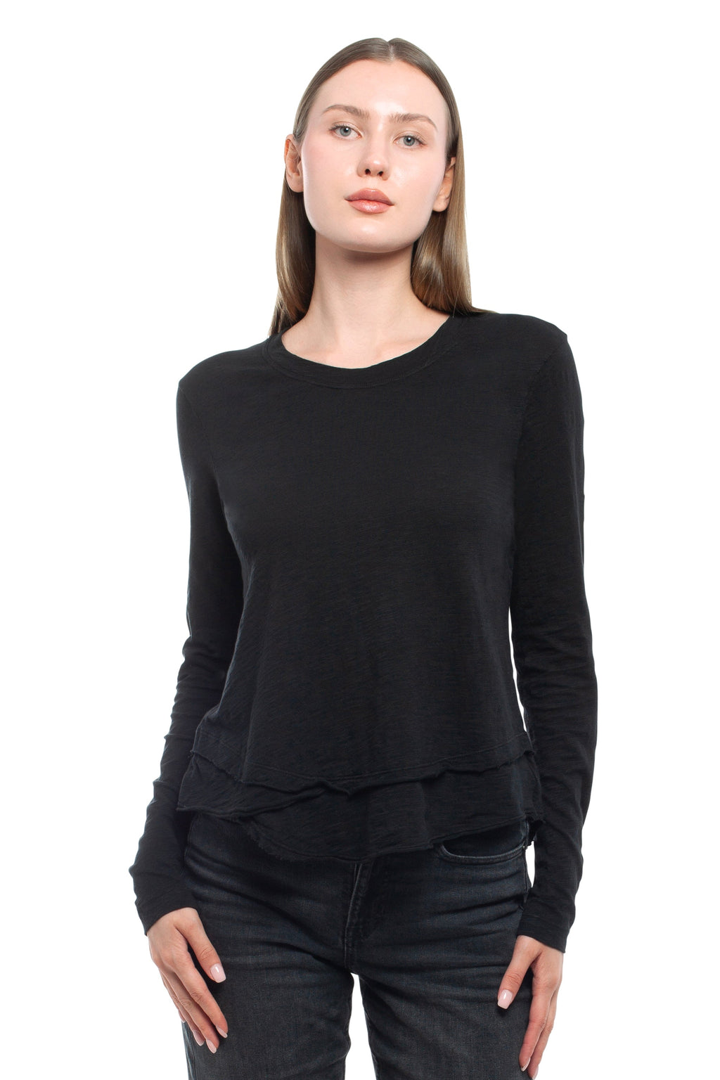 Long Sleeve Mock Layer
