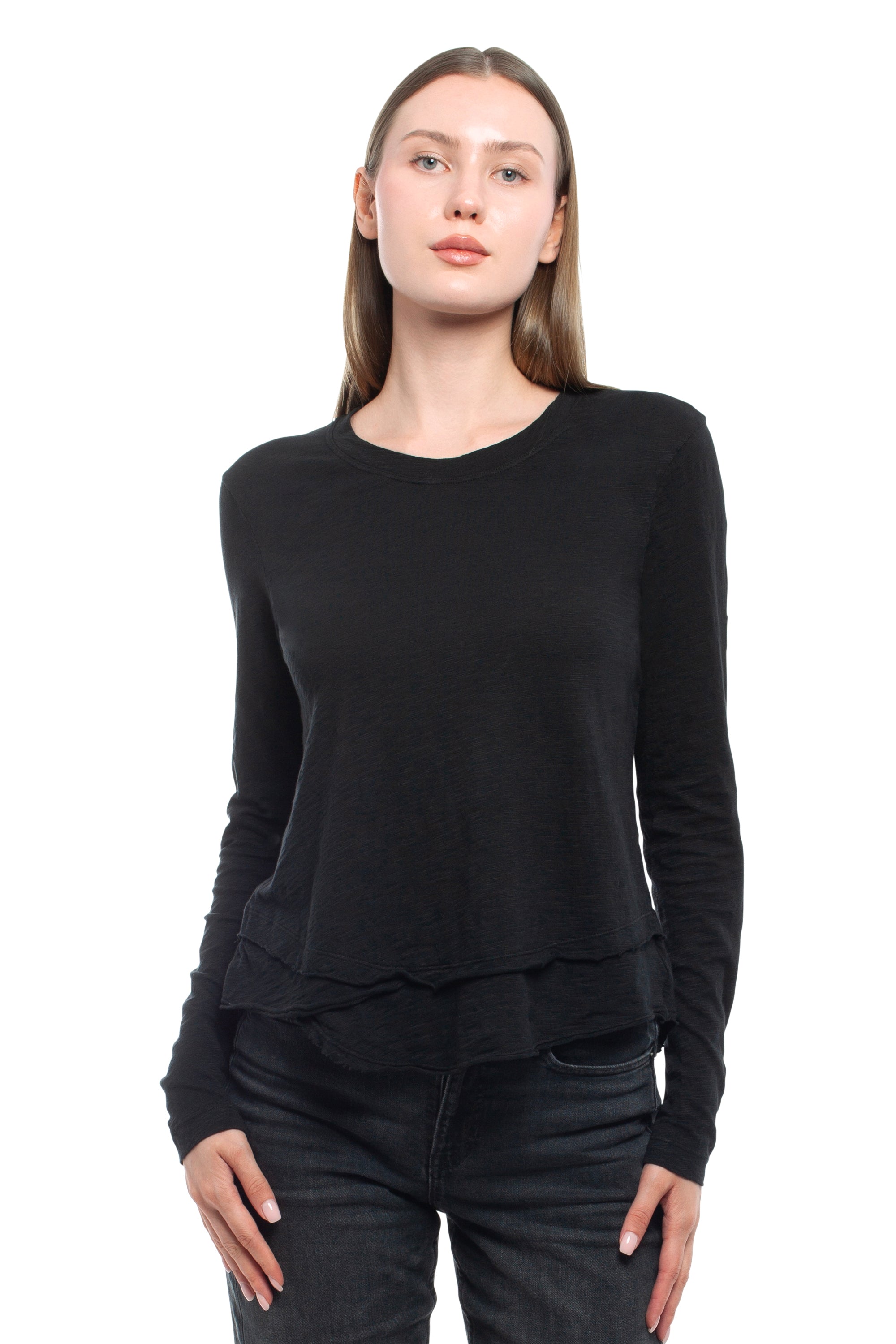 Long Sleeve Mock Layer