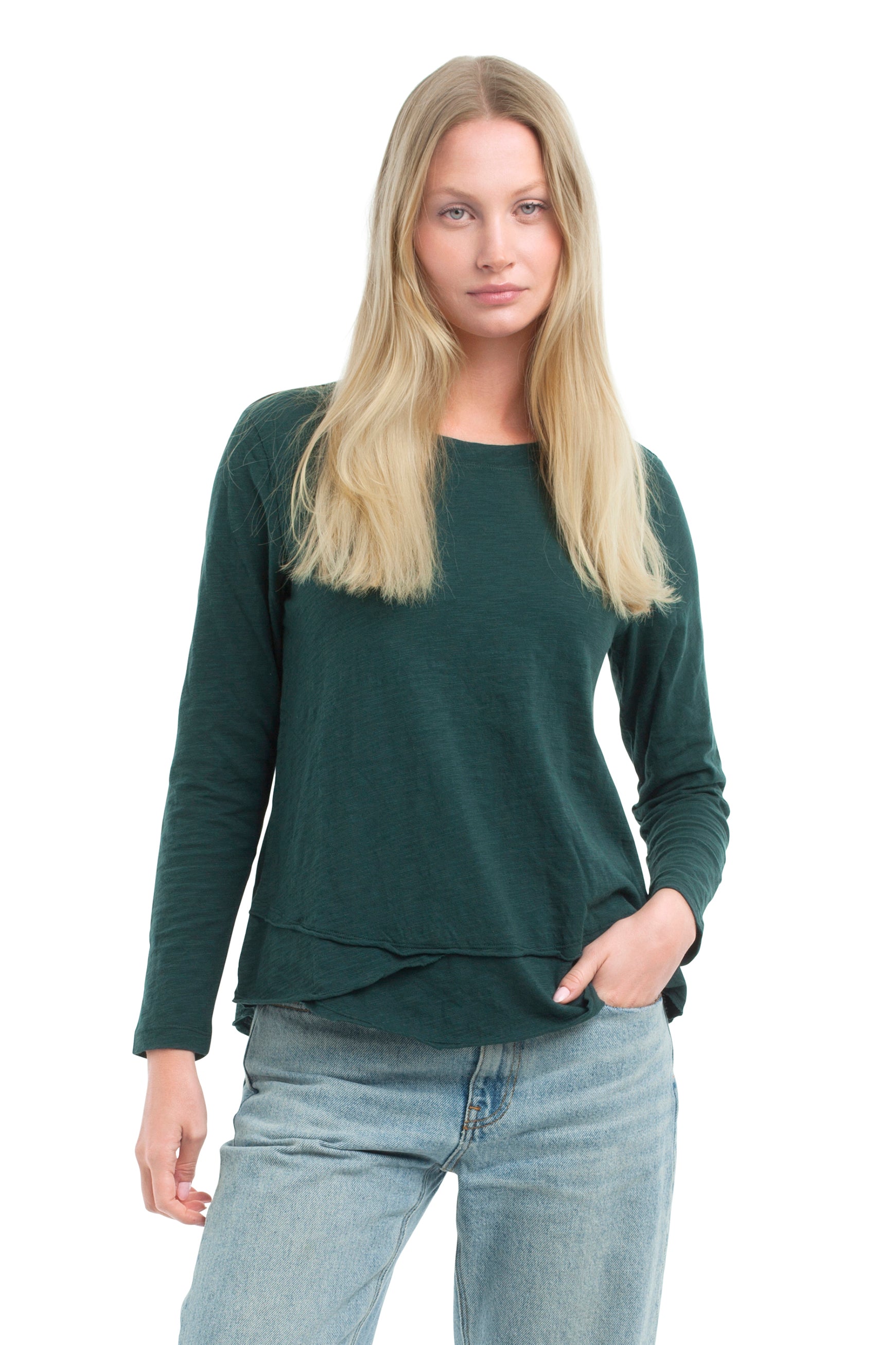 Long Sleeve Mock Layer