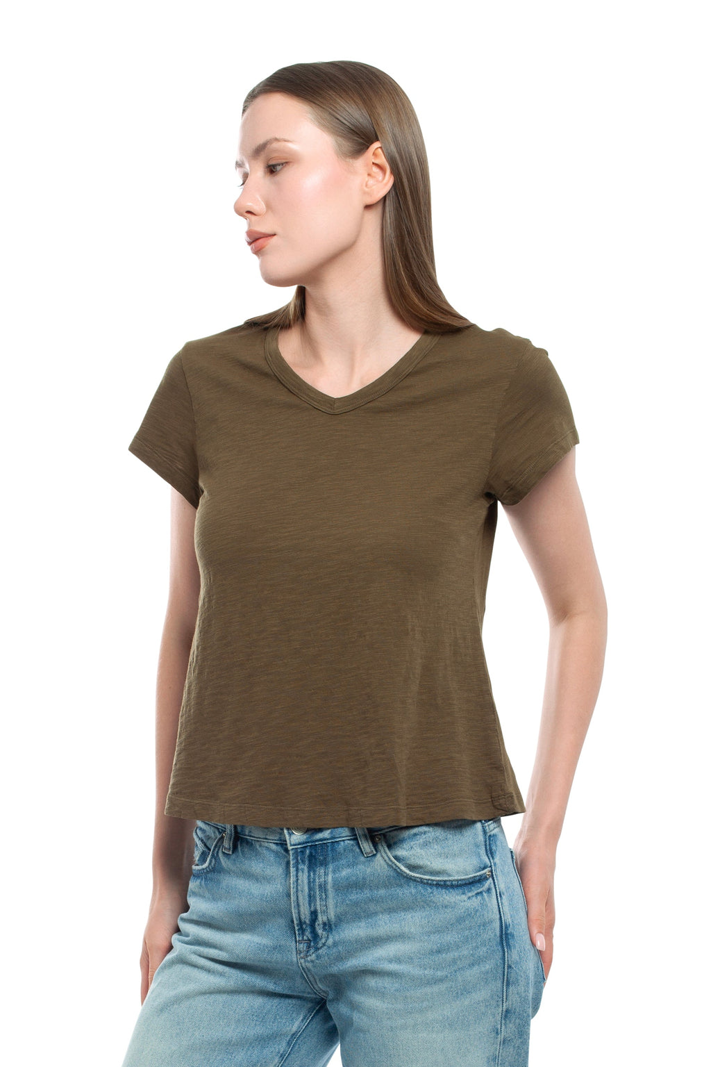 V-Neck Baby Tee