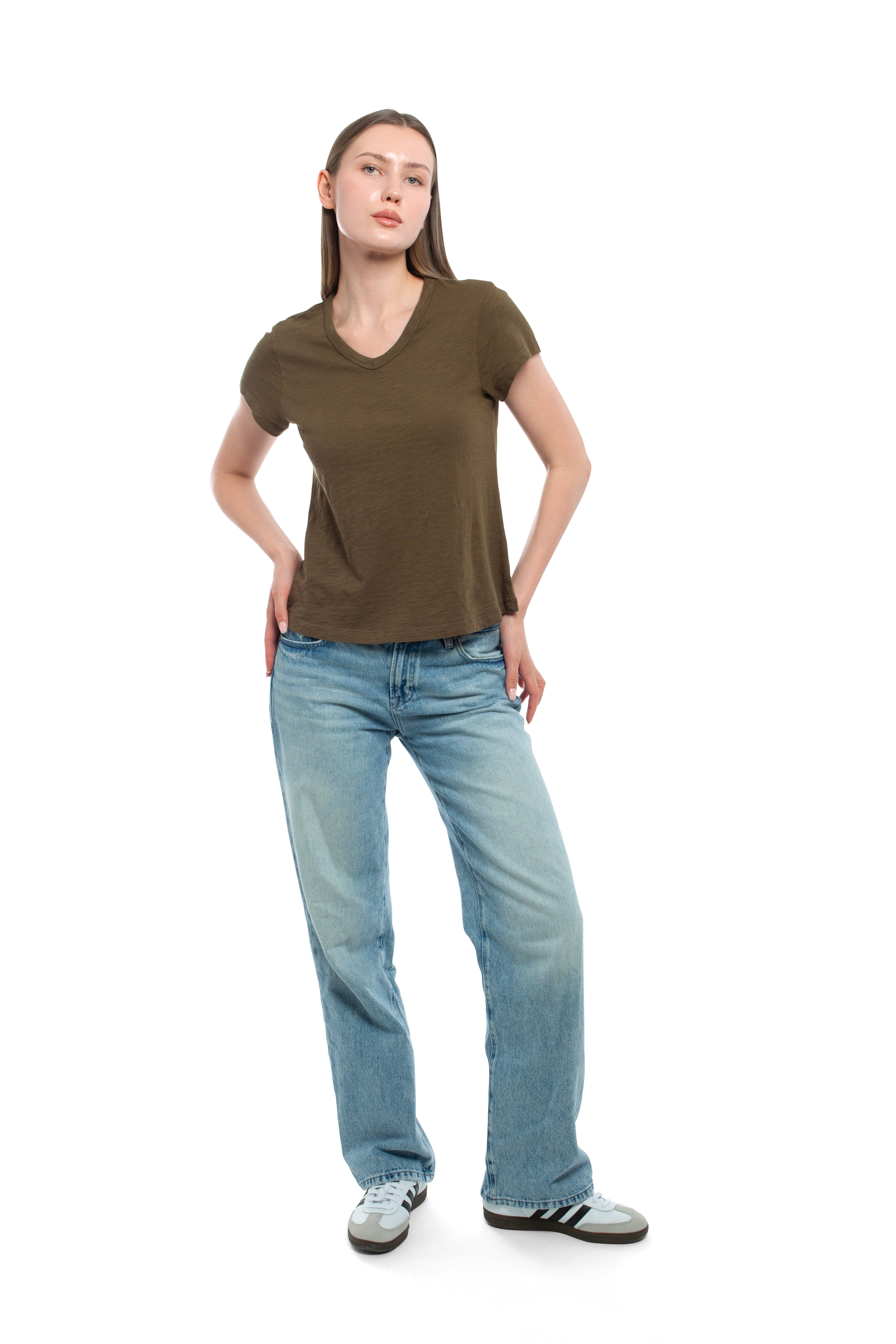 V-Neck Baby Tee