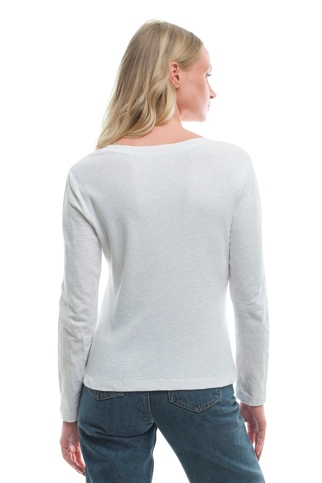 Deep v slim tee