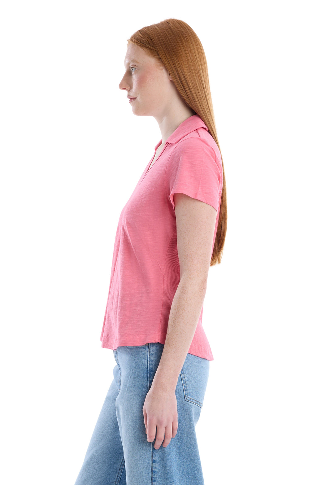 Short sleeve polo tee