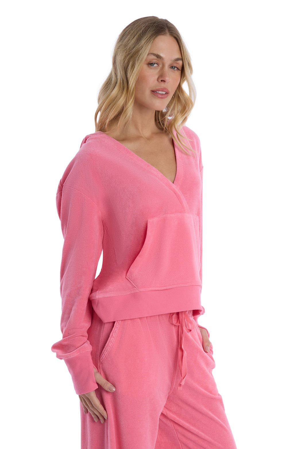 Hoodie with kangaroo pocket