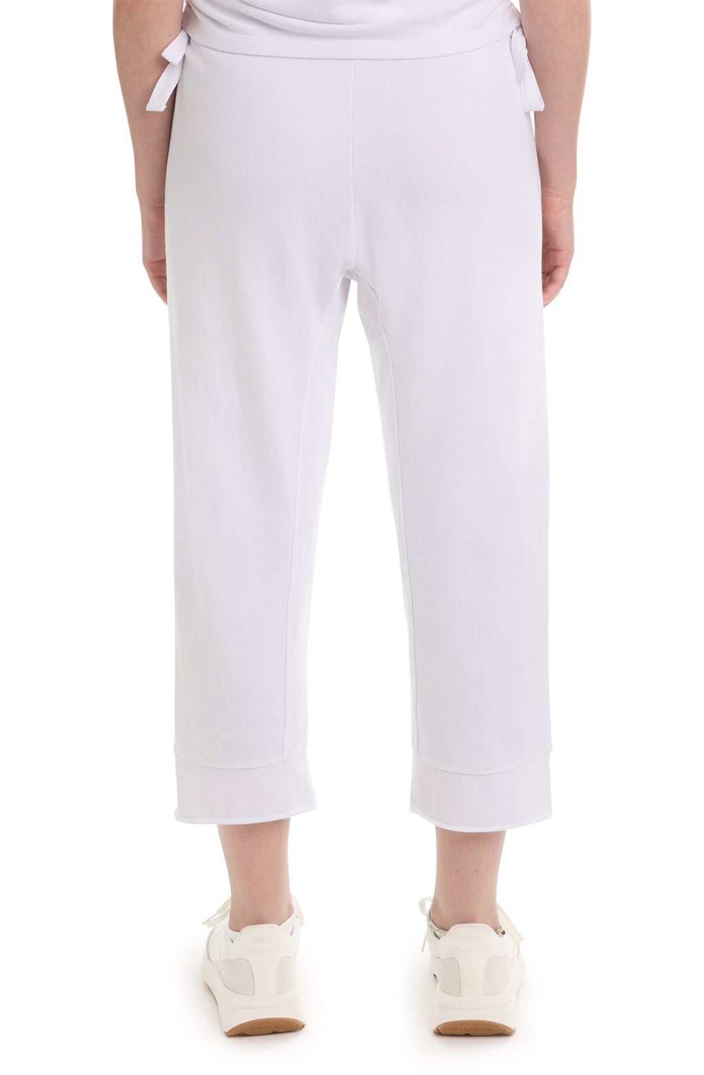 Crop Raw Jogger Easy Fit Pants