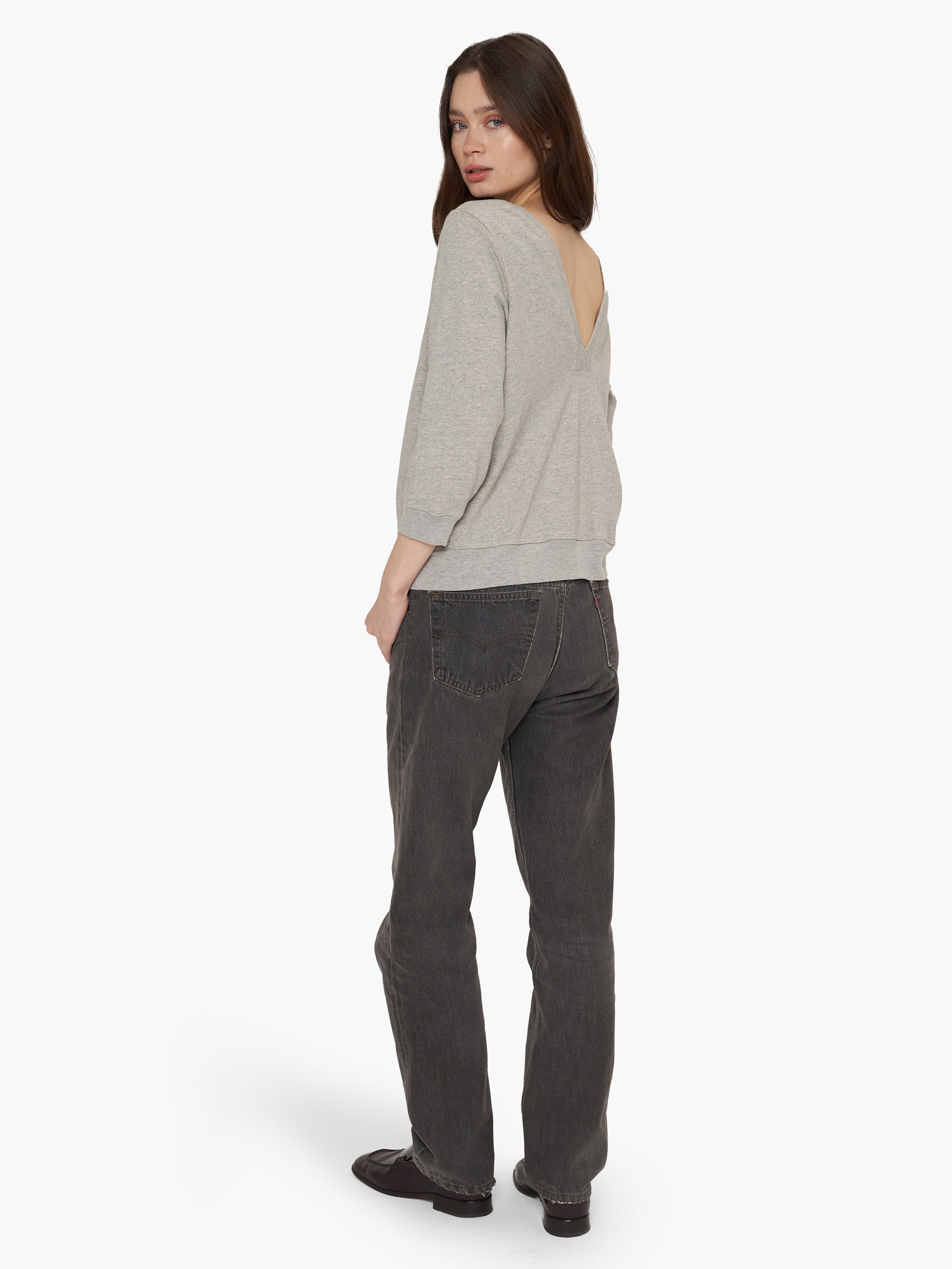 Baby Backless Sweatshirt
